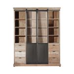 Recycled Teak Laminate Cabinet Azri